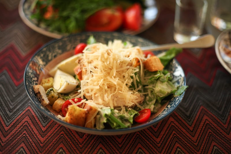Classic Caesar salad