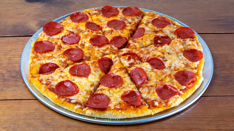 Pequod's pizza sausage deep dish pizza