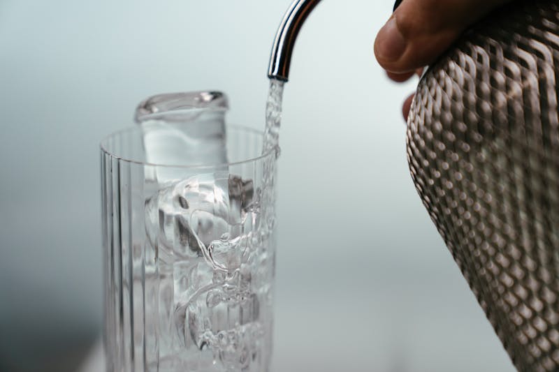 Sparkling water beverage